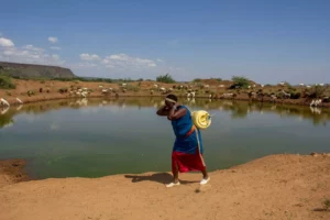 carrying unclean water