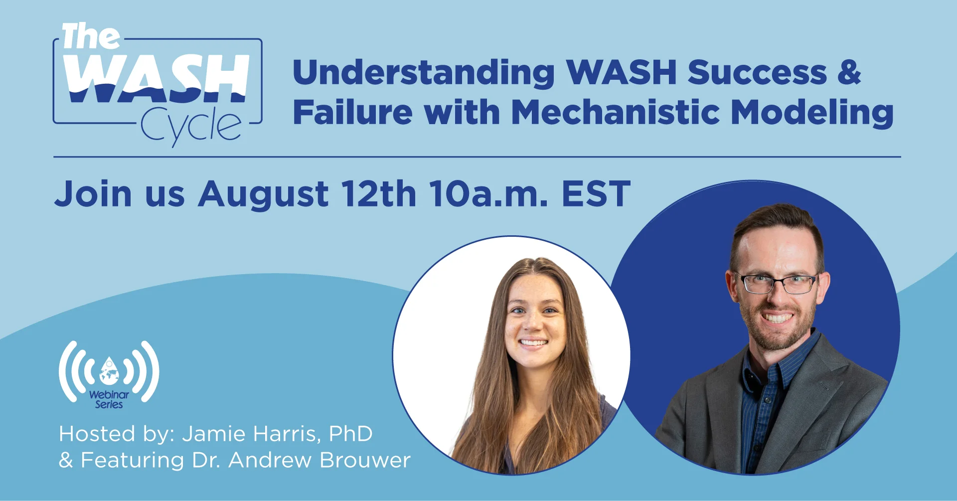 Understanding WASH Success and Failure with Mechanistic Modeling Zoom Webinar Business Connect
